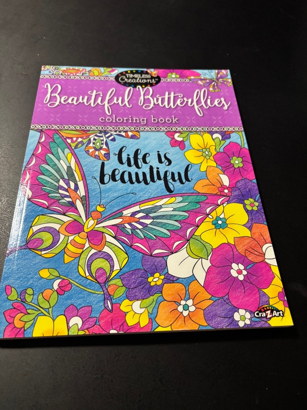 Beautiful Butterflies coloring book